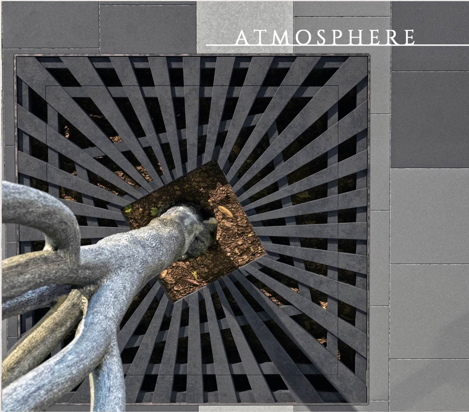 Приствольная решетка для дерева ZKING ATMOSPHERE 1.2х1.2м Черная в Истре фото