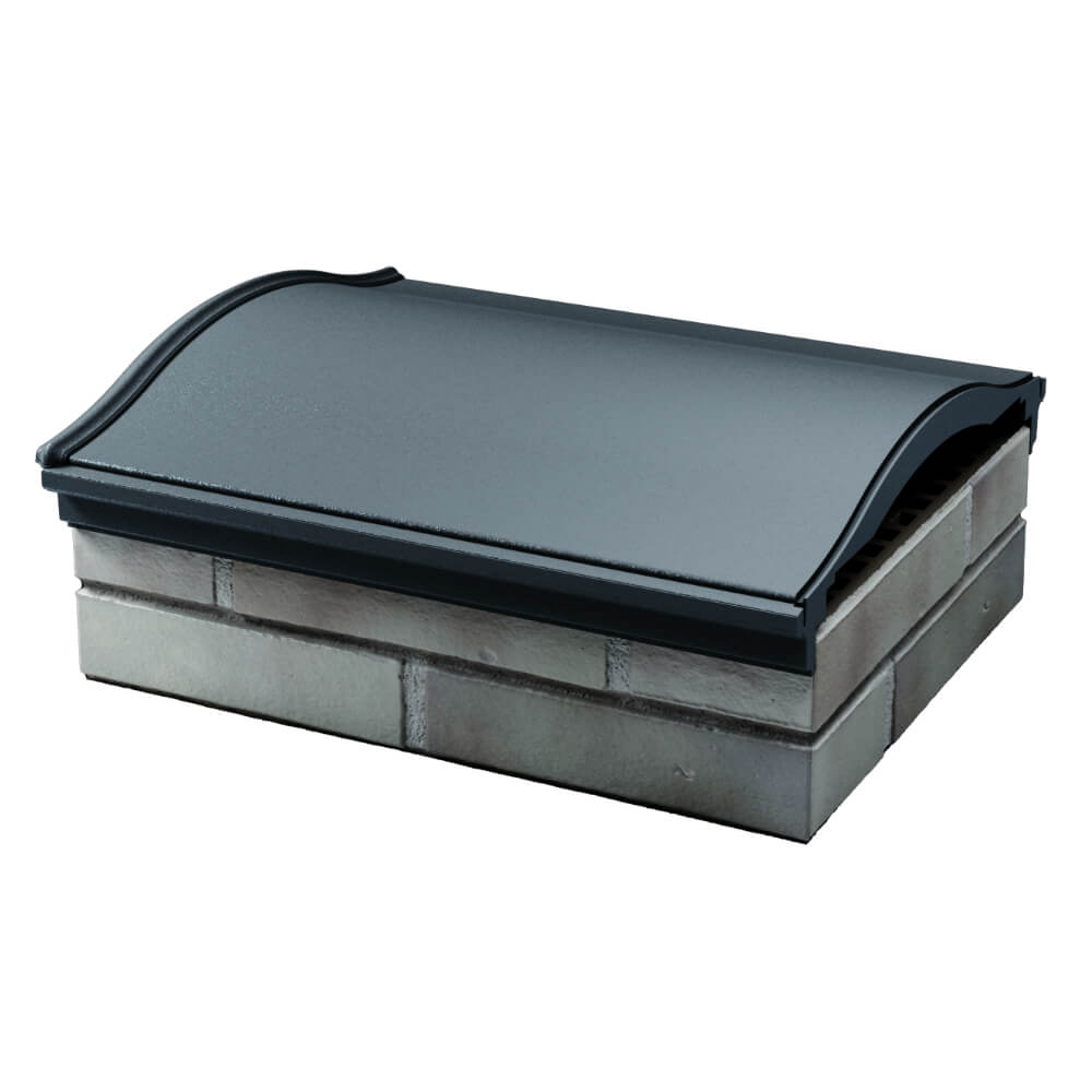 Парапет Zking Монблан Серый посадка на 1.5 кирпича (355/385мм) в Истре фото