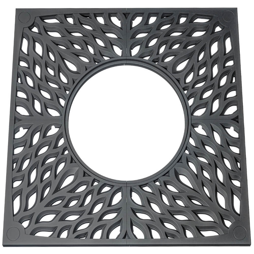 Приствольная решетка для дерева ZKING CRUST 2х2м Черная Истра фото