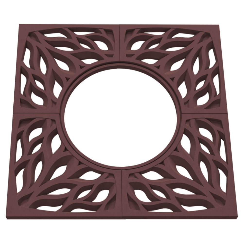 Приствольная решетка для дерева ZKING CRUST 1.2х1.2м Коричневая в Истре фото