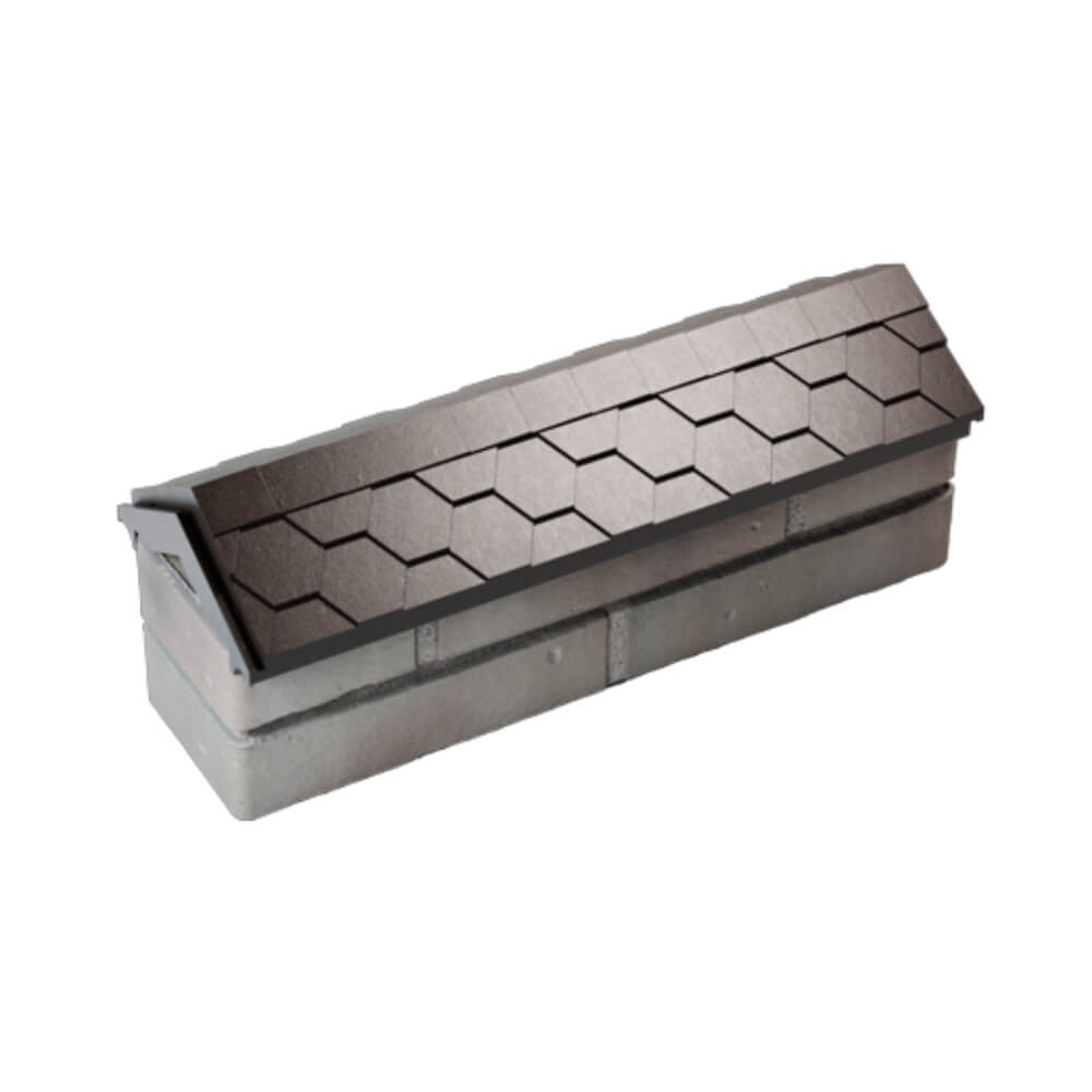 Парапет Zking Эверест Коричневый с посадкой на 0.5 кирпича (130мм) в Истре фото