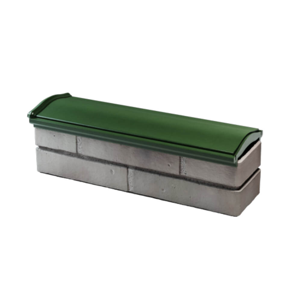 Парапет Zking Монблан Зеленый посадка на 0.5 кирпича (130мм) в Истре фото