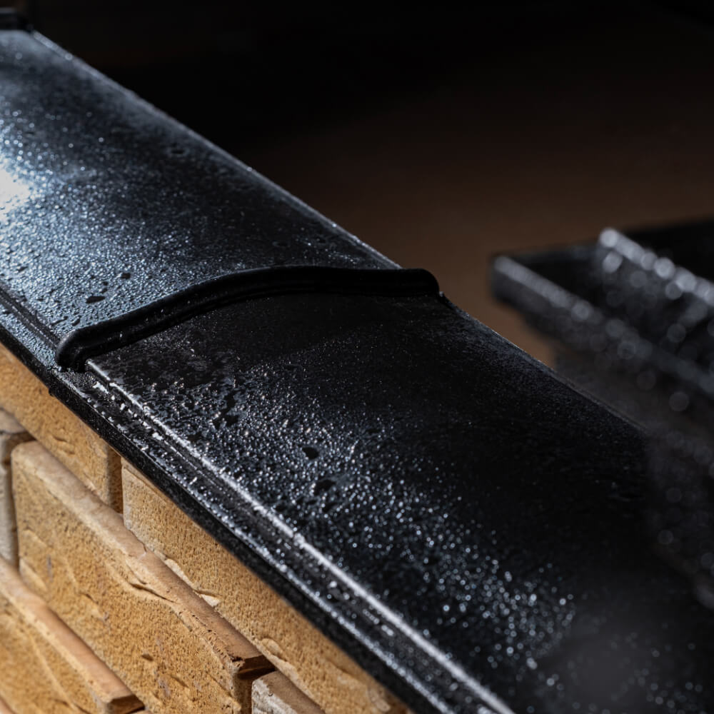 Парапет Zking Монблан Черный посадка на 0.5 кирпича (130мм) в Истре фото