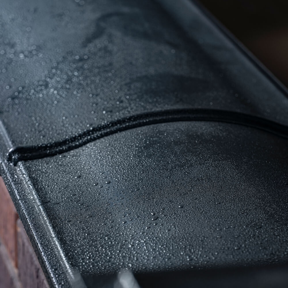 Парапет Zking Монблан Черный посадка на 0.5 кирпича (130мм) в Истре фото