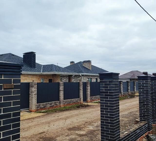 Колпак Zking Бона ХайТек Серый на столб 1.5х1.5 кирпича (385х385мм) в Истре фото