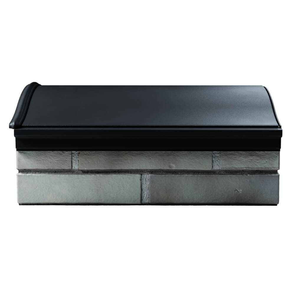 Парапет Zking Монблан Черный посадка на 1.5 кирпича (355/385мм) в Истре фото