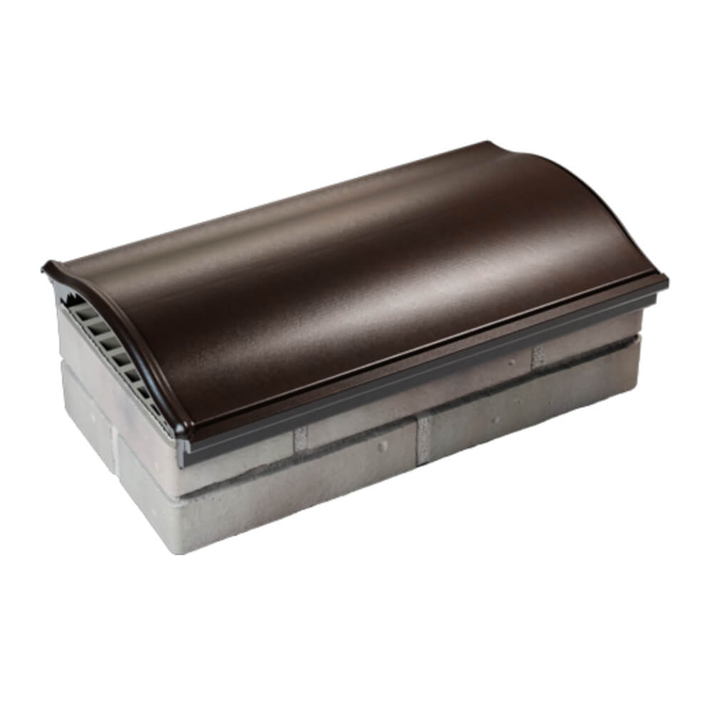 Парапет Zking Монблан Коричневый посадка на 1 кирпич (200/225/255мм) в Истре фото