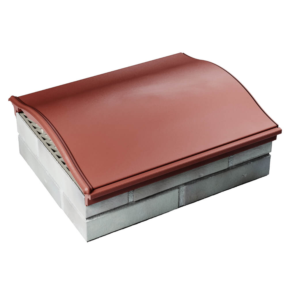 Парапет Zking Монблан Красный посадка на 1.5 кирпича (355/385мм) в Истре фото