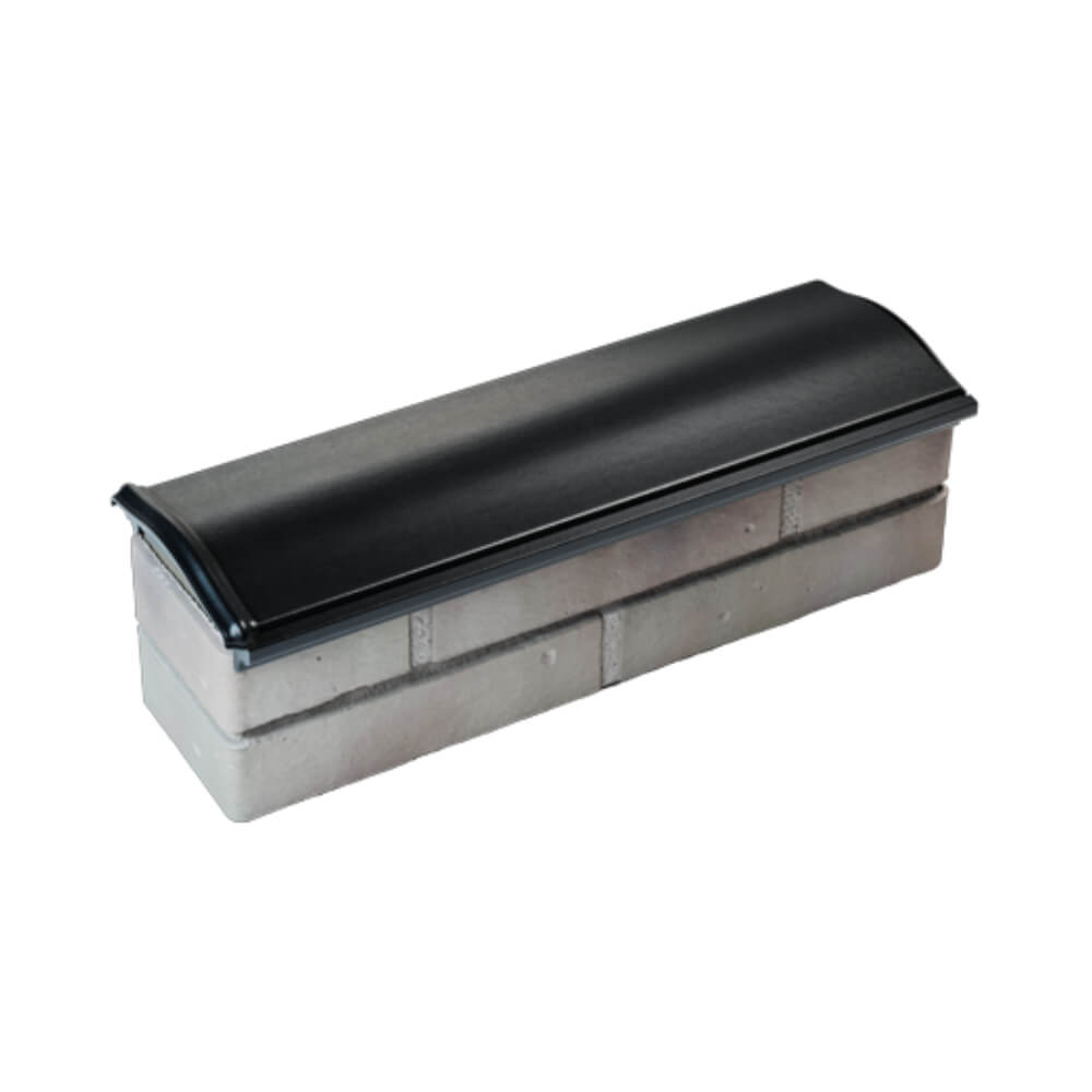 Парапет Zking Монблан Черный посадка на 0.5 кирпича (130мм) в Истре фото