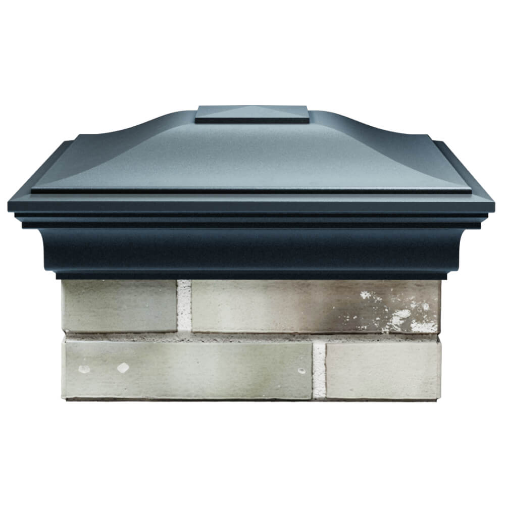 Колпак Zking Монблан Серый на столб 1.5х1.5 кирпича (385х385мм) Истра фото