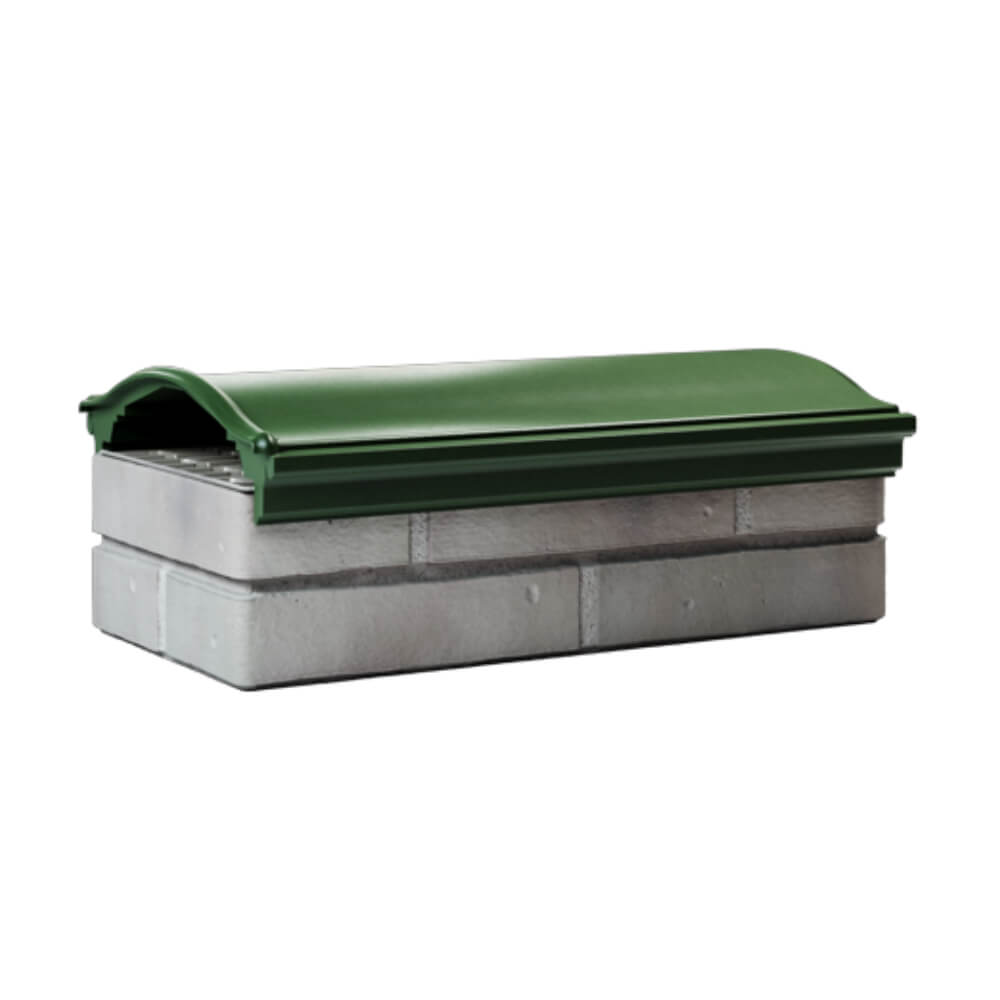 Парапет Zking Монблан Зеленый посадка на 1 кирпич (200/225/255мм) Истра фото