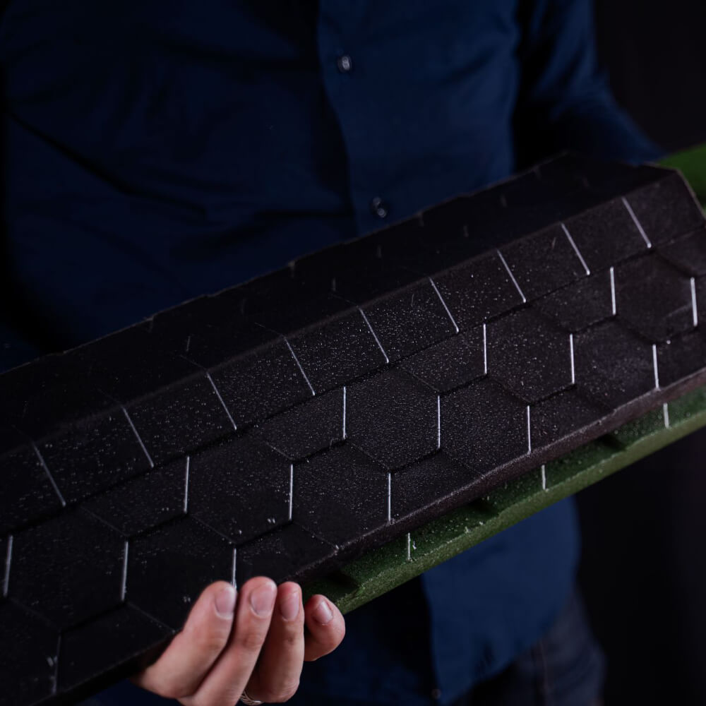 Парапет Zking Эверест Черный с посадкой на 1 кирпич (200/225/255мм) в Истре фото