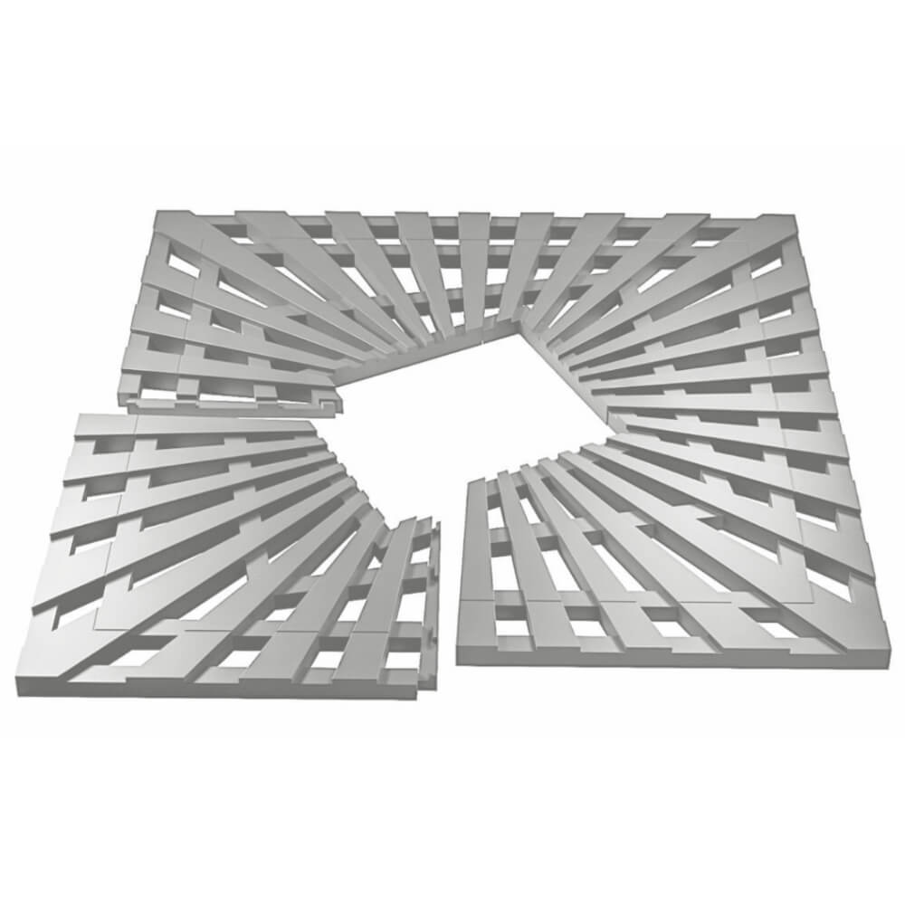 Приствольная решетка для дерева ZKING ATMOSPHERE 1.2х1.2м Бежевая в Истре фото