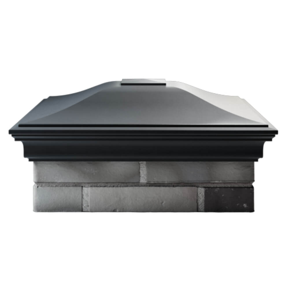 Колпак Zking Монблан Серый на столб 2х2 кирпича (515х515мм) в Истре фото