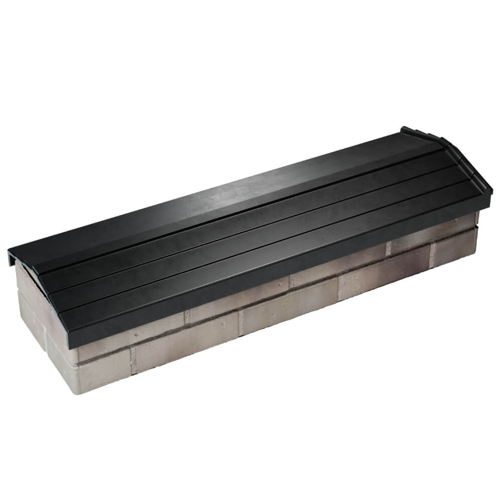 Парапет Zking Бона ХайТек Черный посадка на 0.5 кирпича (130мм) в Истре фото