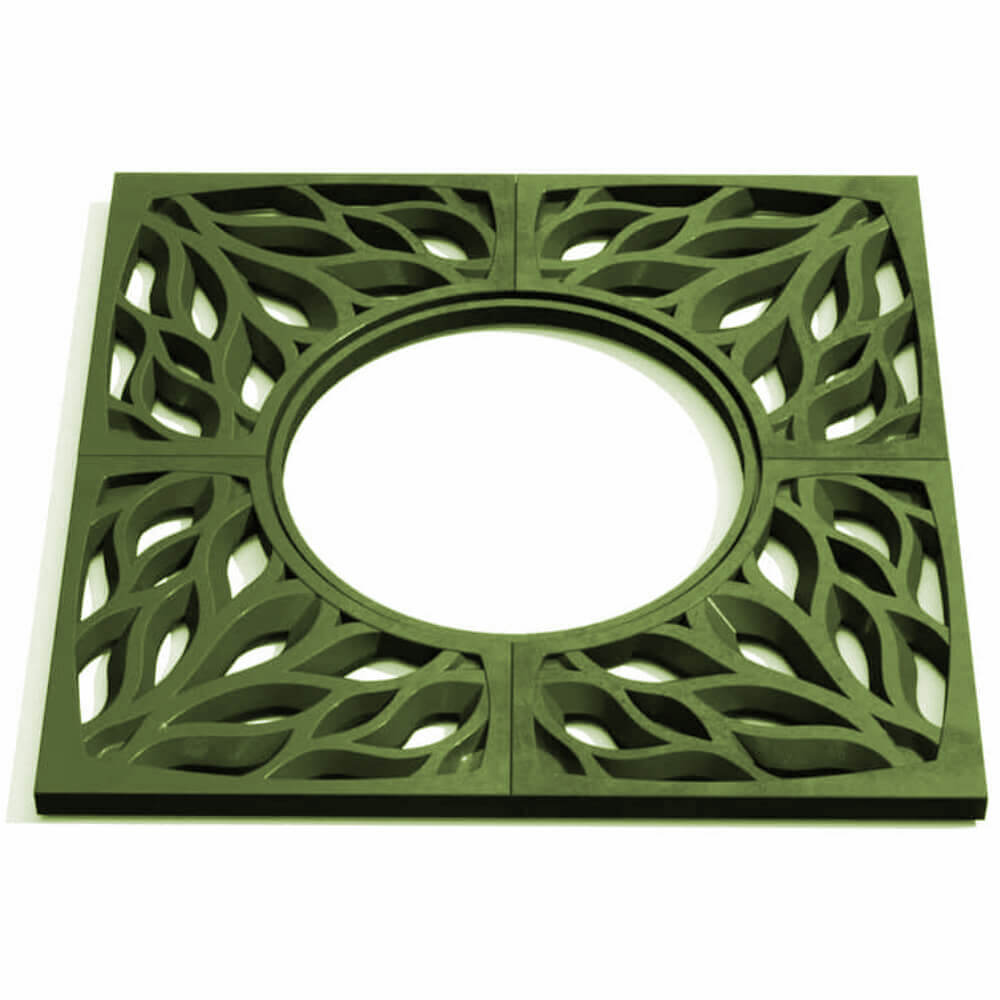 Приствольная решетка для дерева ZKING CRUST 1.2х1.2м Зеленая Истра фото