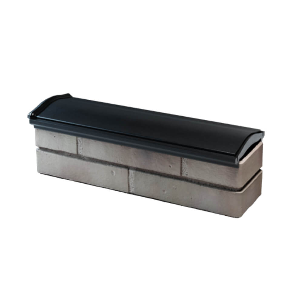 Парапет Zking Монблан Черный посадка на 0.5 кирпича (130мм) в Истре фото