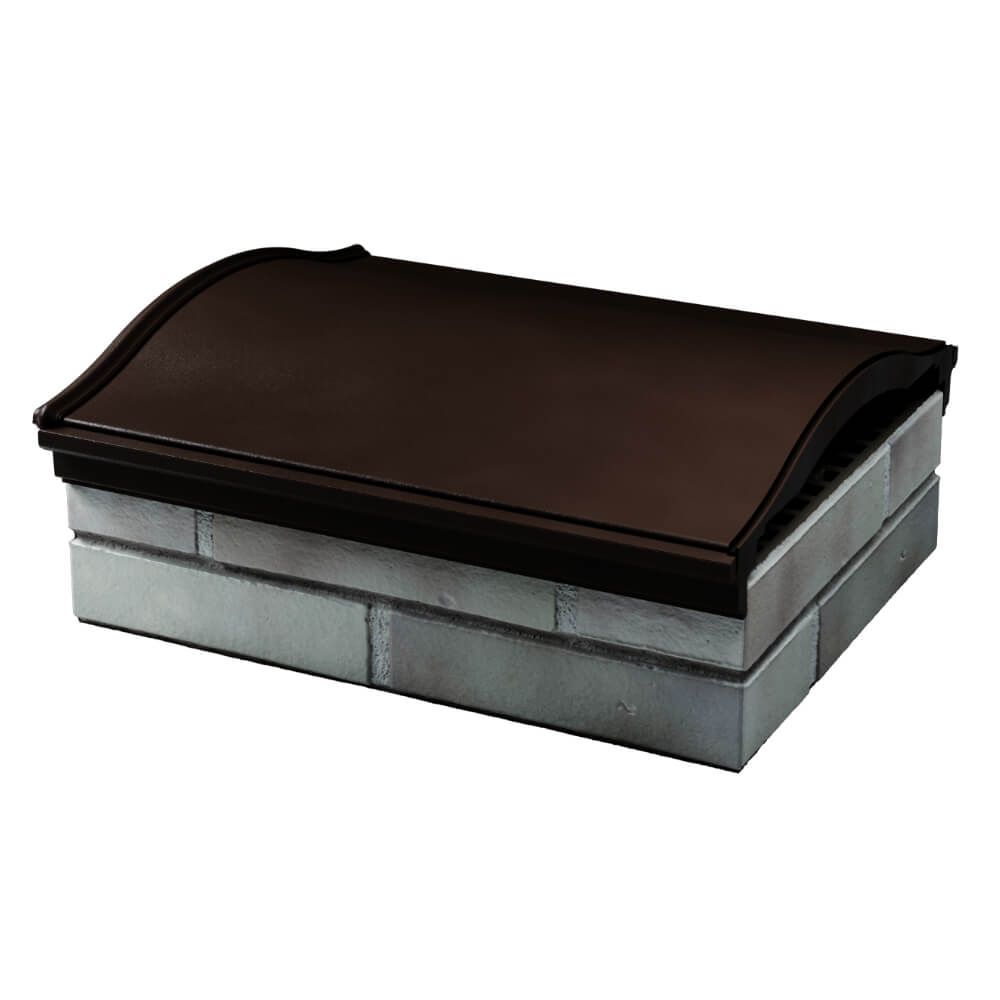 Парапет Zking Монблан Коричневый посадка на 1.5 кирпича (355/385мм) в Истре фото