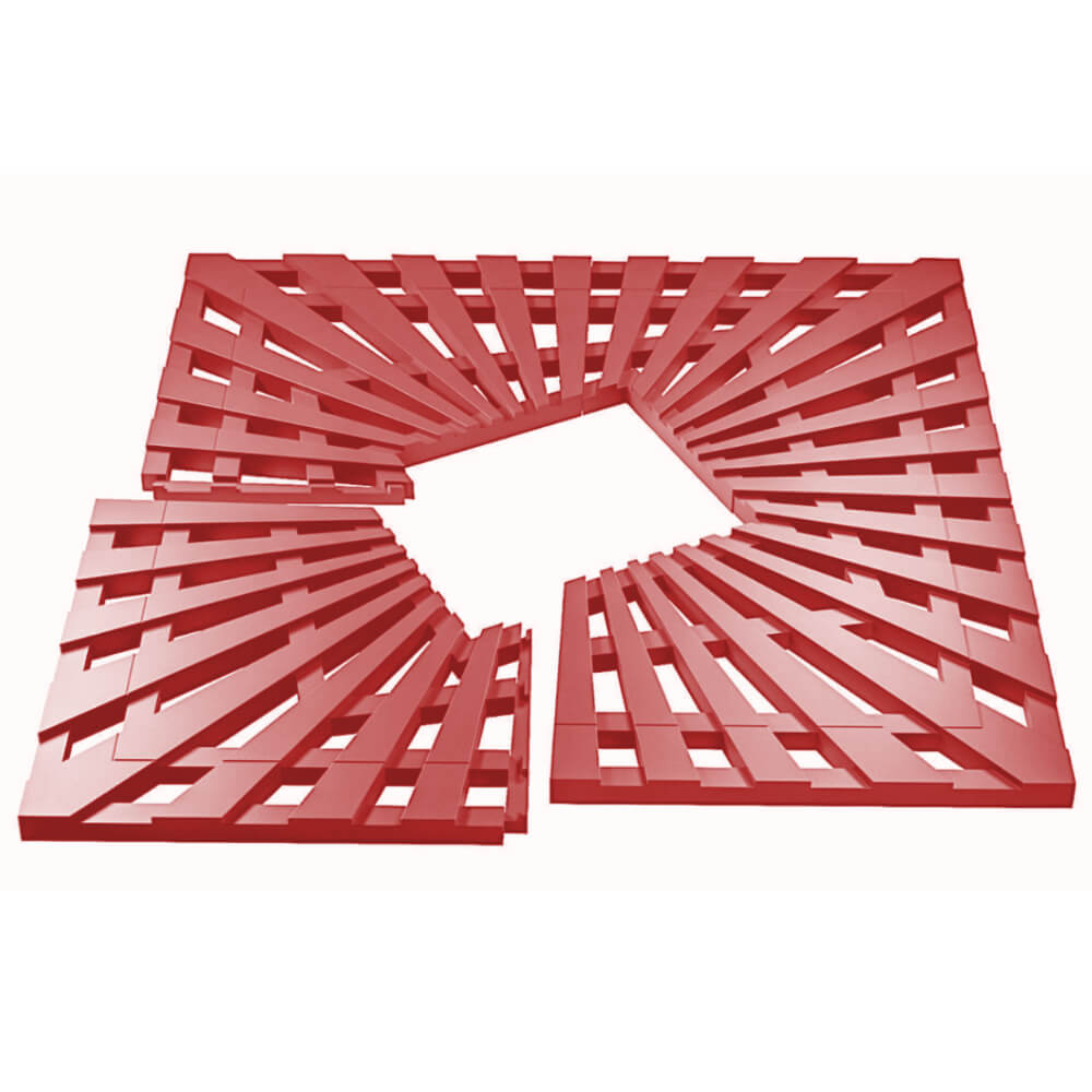 Приствольная решетка для дерева ZKING ATMOSPHERE 1.2х1.2м Красная в Истре фото