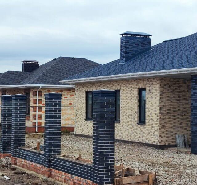 Колпак Zking Бона ХайТек Серый на столб 1.5х1.5 кирпича (385х385мм) в Истре фото