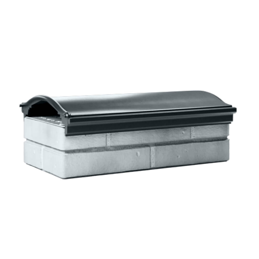 Парапет Zking Монблан Серый посадка на 1 кирпич (200/225/255мм) Истра фото