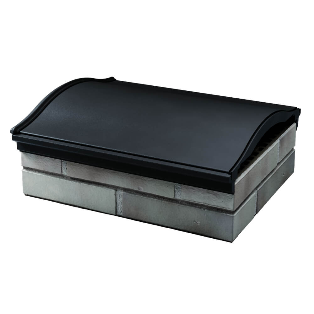 Парапет Zking Монблан Черный посадка на 1.5 кирпича (355/385мм) в Истре фото