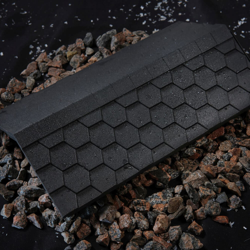 Парапет Zking Эверест Черный с посадкой на 1 кирпич (200/225/255мм) в Истре фото