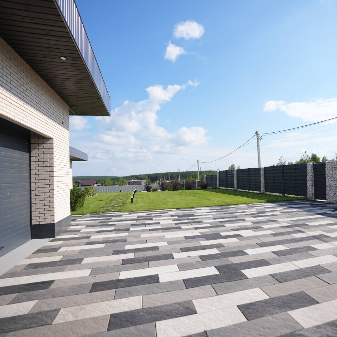 Шаговая плита STONE Графитовый Серый 990х330х55мм в Истре фото